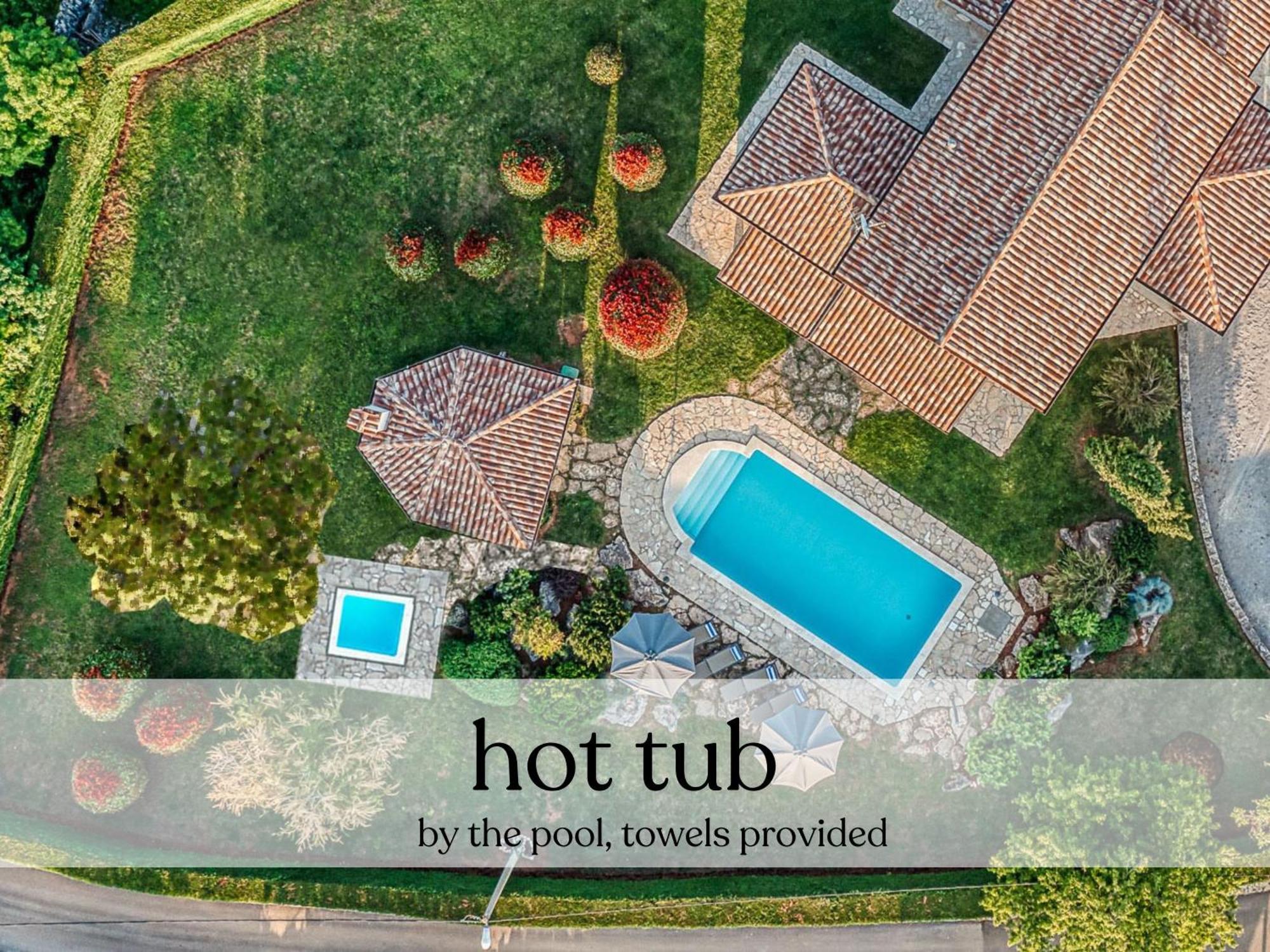 Villa Paolina With Hot Tub Вишнян Экстерьер фото